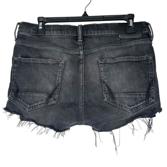 |EUC| ALL SAINTS Cigarette Button Fly Mini Shorts - Picture 5 of 9